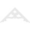 Ekena Millwork Pitch Brontes Architectural Grade PVC Gable Pediment, 48"W x 24"H x 1"P (12/12) GPP048X024X100BRO - alternate 5